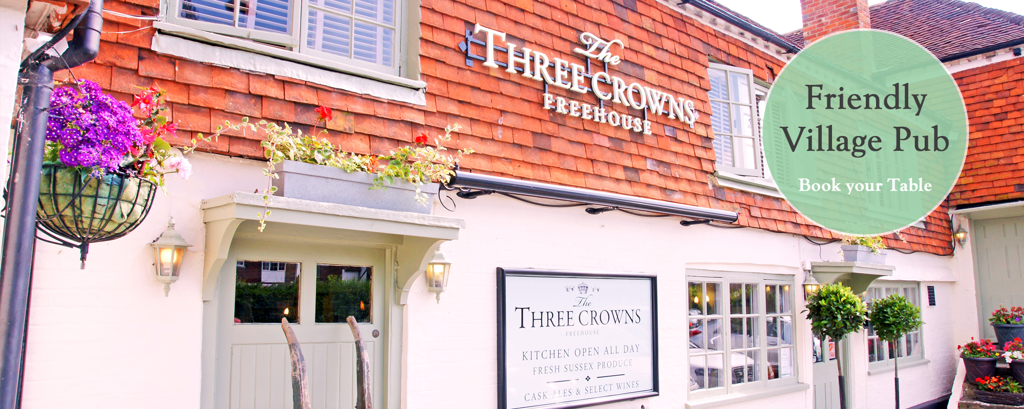 The Three Crowns - Wisborough